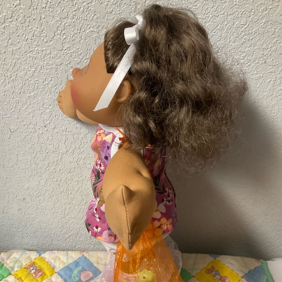 Cabbage Patch Kid Girl African American Brown Hair Brown Eyes WCT-55K 2015 - Picture 7 of 11